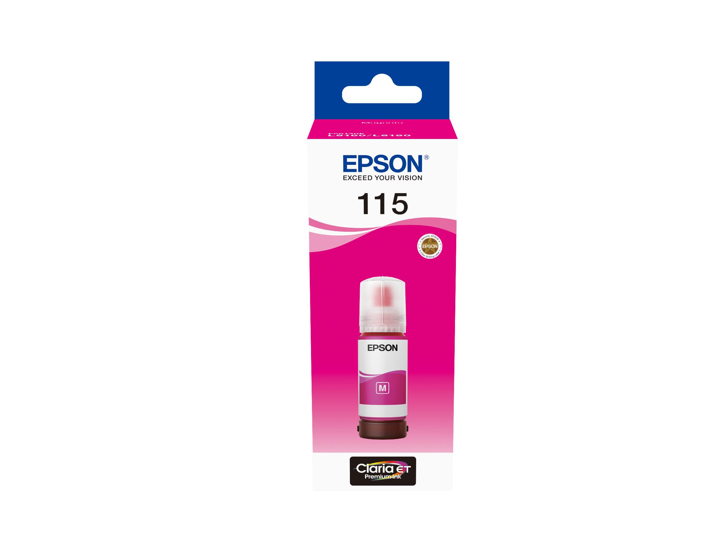 Epson 115 EcoTank cartuccia d'inchiostro 1 pz Originale Magenta