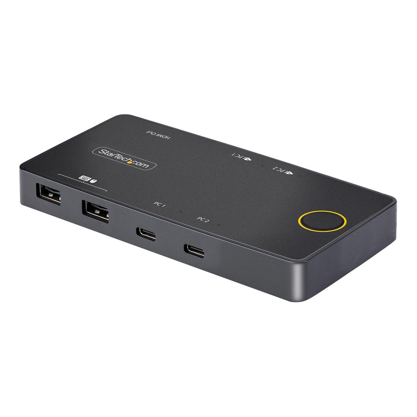 Switch KVM USB-C a 2 porte,