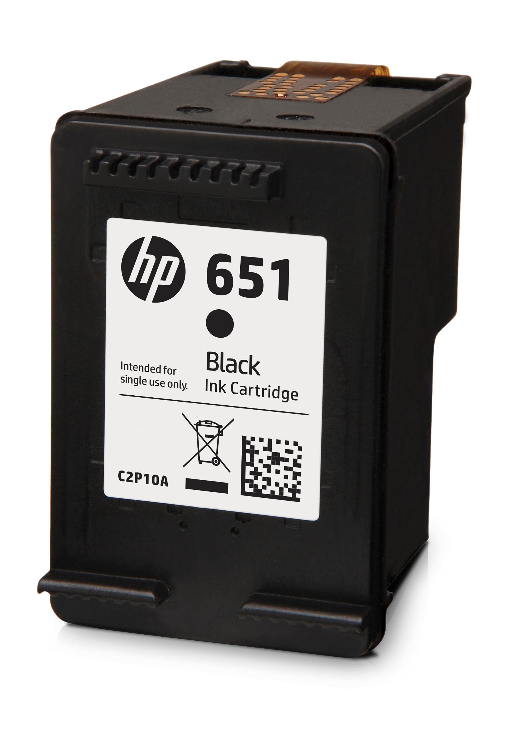 HP 651 Black Original Ink Advantage Cartridge