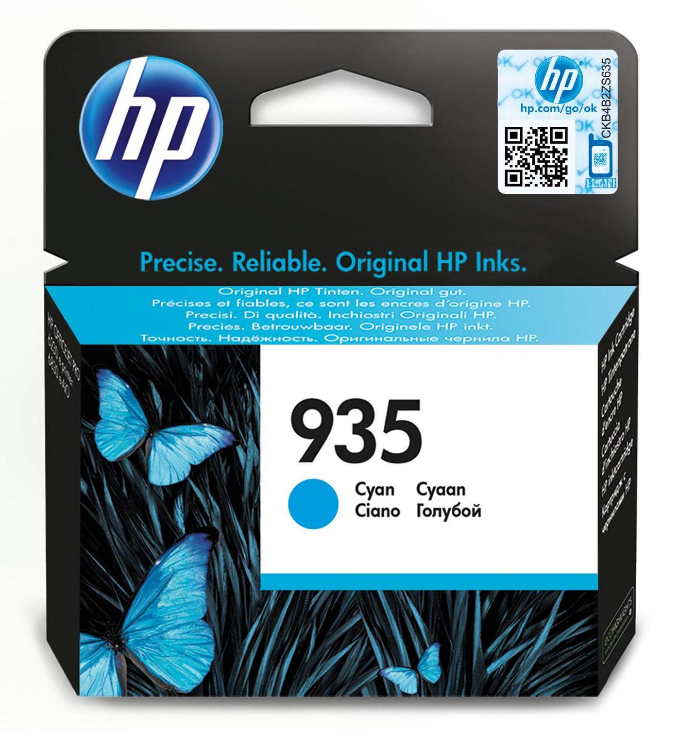 HP 935 cyano originale cartuccia INKJET