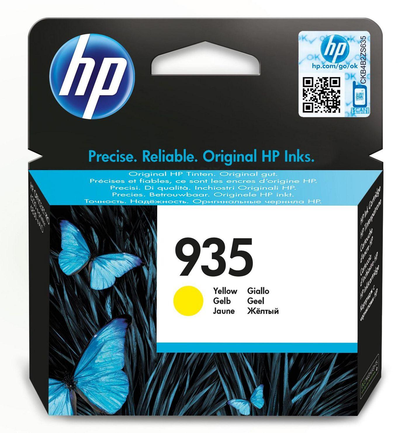 HP 935 yellow originale cartuccia INKJET