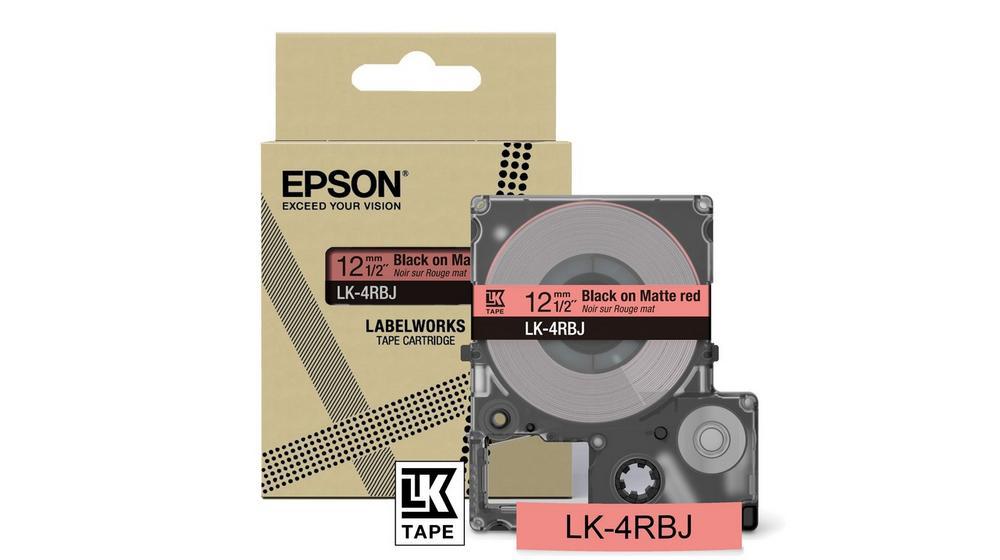 Epson LK-4RBJ Nero, Rosso