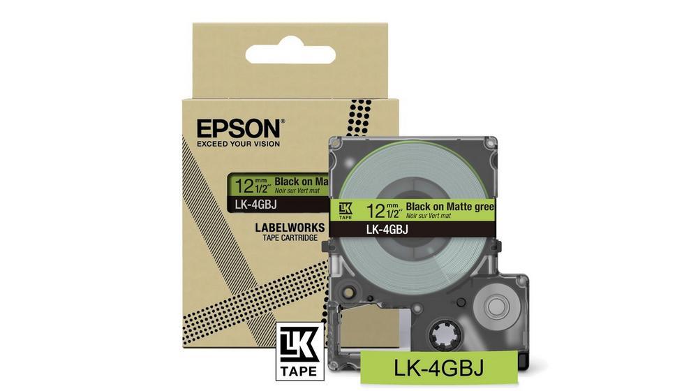 Epson LK-4GBJ Nero, Verde