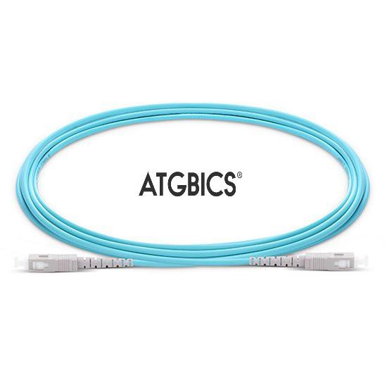 ATGBICS CAB-OM3-SC-SC-2M-S cavo InfiniBand e in fibra ottica Colore acqua (SC-SC OM3 ATGBICS Fibre Optic Cable Multimode Simple