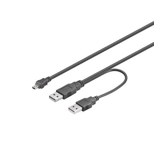 WELLY PRO CAVO USB 2.0 2X A/M-1X A/F 030MT CC-100400-003-N-B