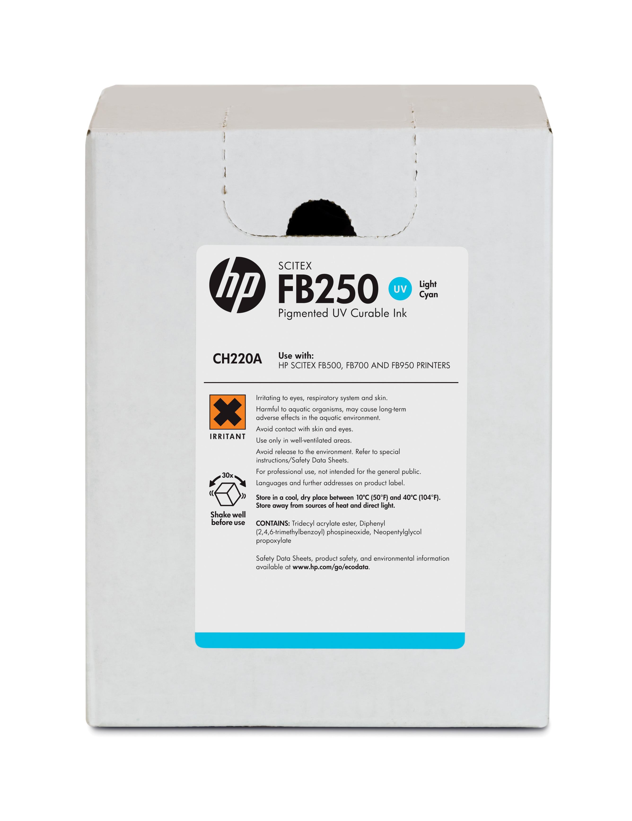 HP Inchiostro ciano chiaro Scitex 3 litri FB250