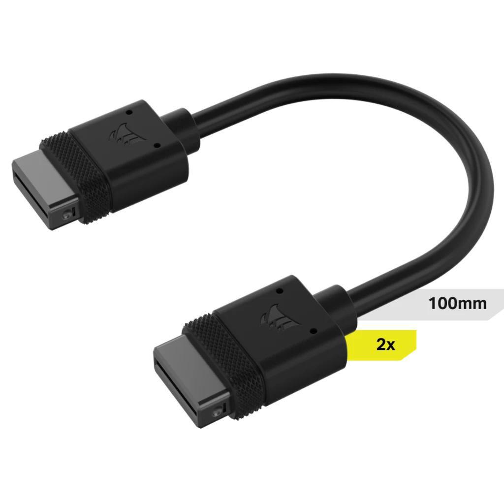 CORSAIR ICUE LINK CABLE, 100MM STRAIGHT/STRAIGHT