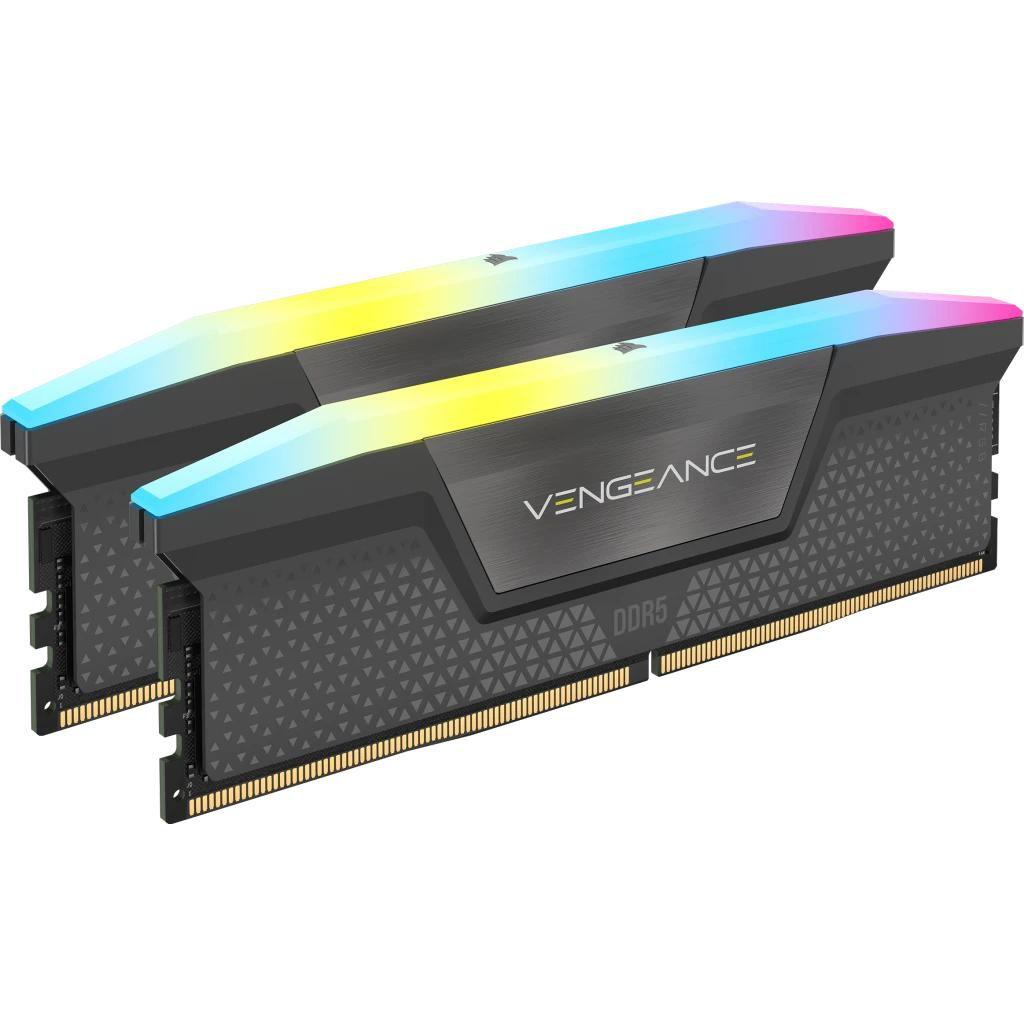 DDR5 64GB PC 6000 CL30 CORSAIR KIT (2x32GB) VENGEANCE RGB G vendita al dettaglio