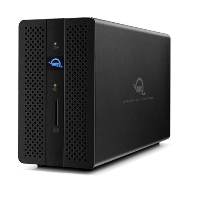 Soluzione di archiviazione Pro integrata per SQP - OWC Elite Pro Dual 24TB (2x12TB) - RAID 0/1 - TB3 et USB3.1