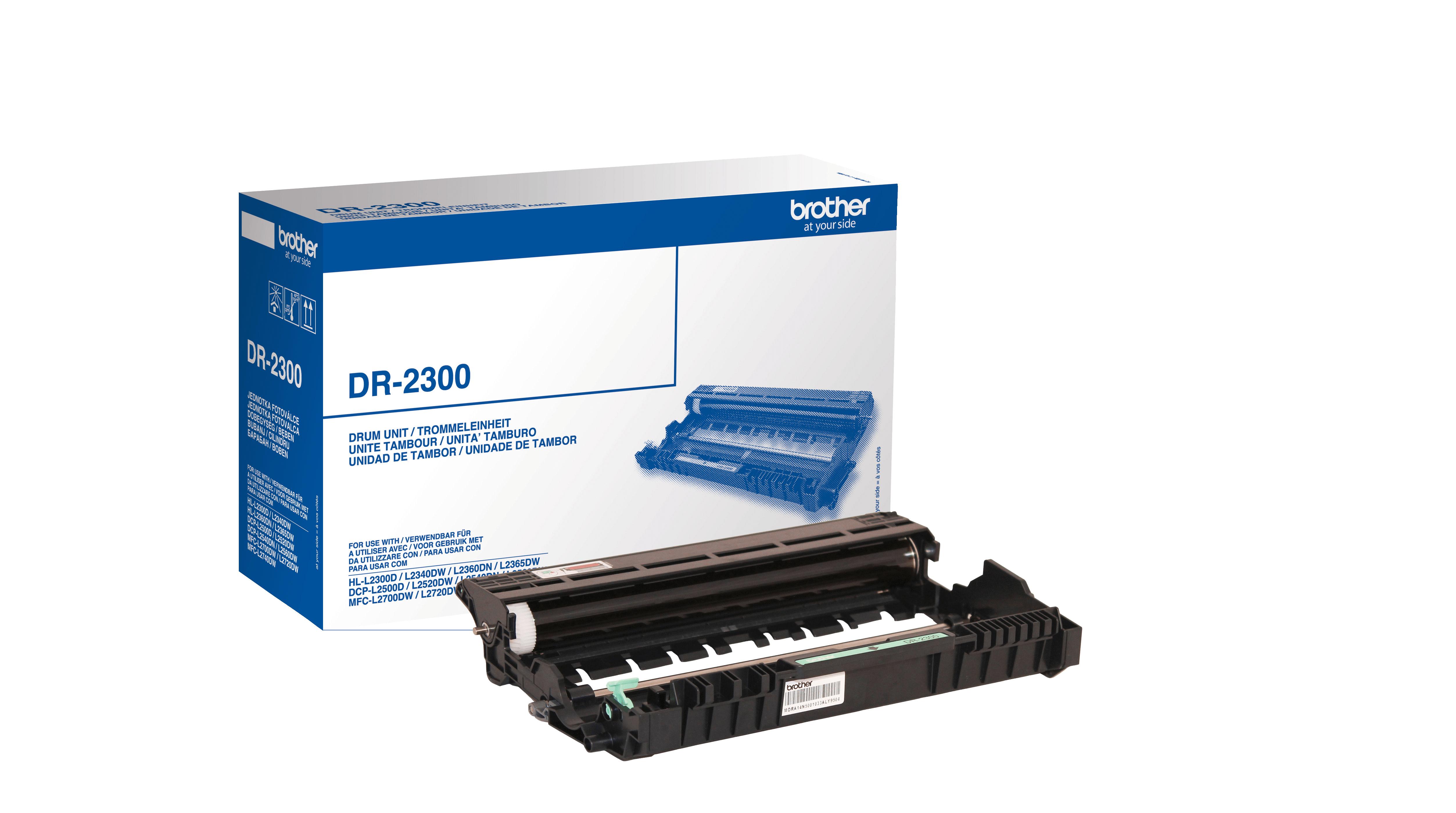 Brother DR-2300 tamburo per stampante Originale 1 pz (TAMBURO 12.000 PAGINE - PER L2500 L2300 L2720)