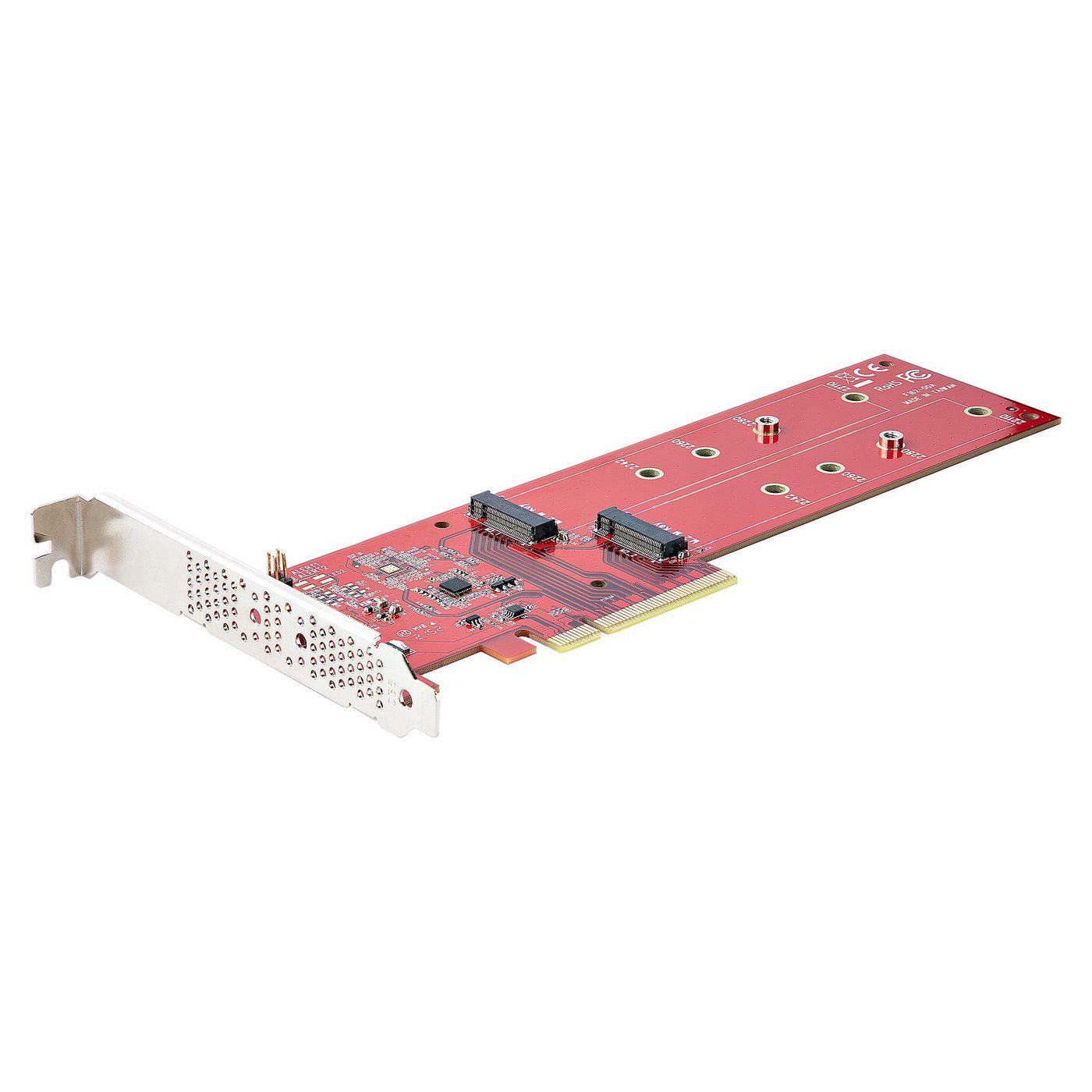 Doppio adattatore SSD PCIe M.2