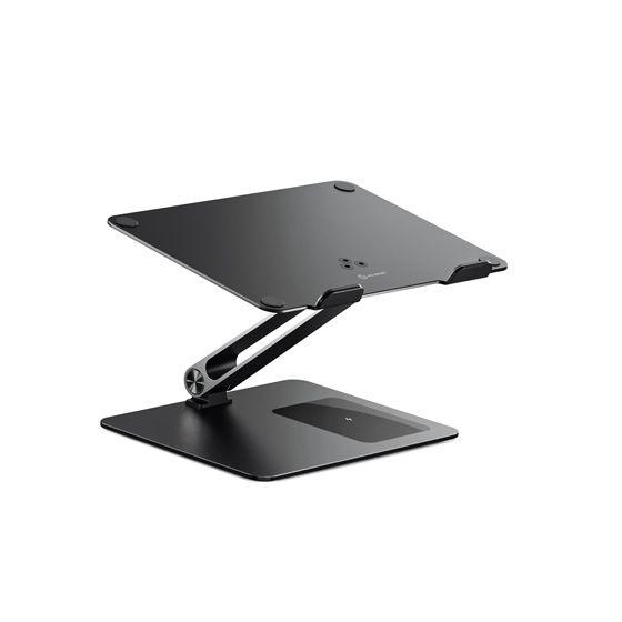 ALOGIC EPLSWCBK supporto per laptop Supporto per computer portatile Nero (ELITE POWER ADJUSTABLE LAPTOP - STAND RISER WITH PHON