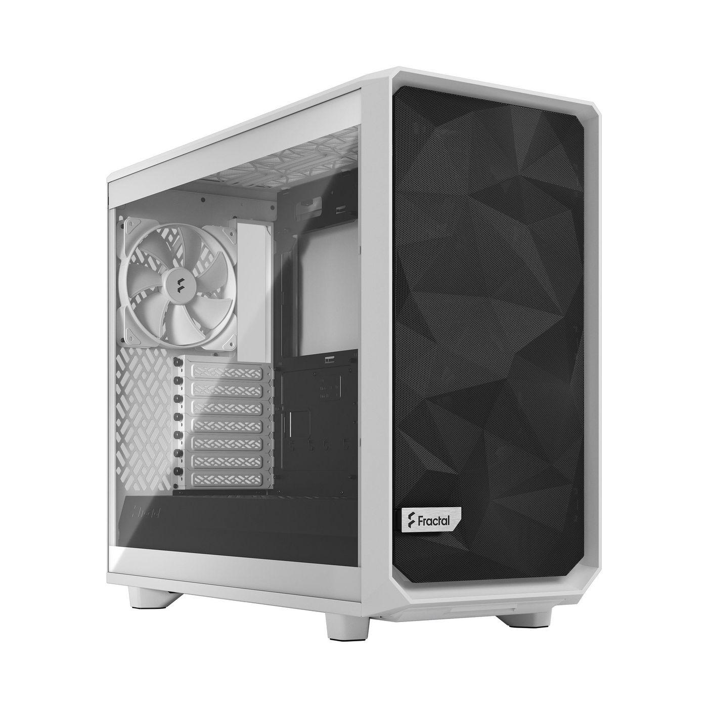 Fractal Design Meshify 2 Lite Bianco (CASE ATX Meshify 2 Lite Wht TG Clear)