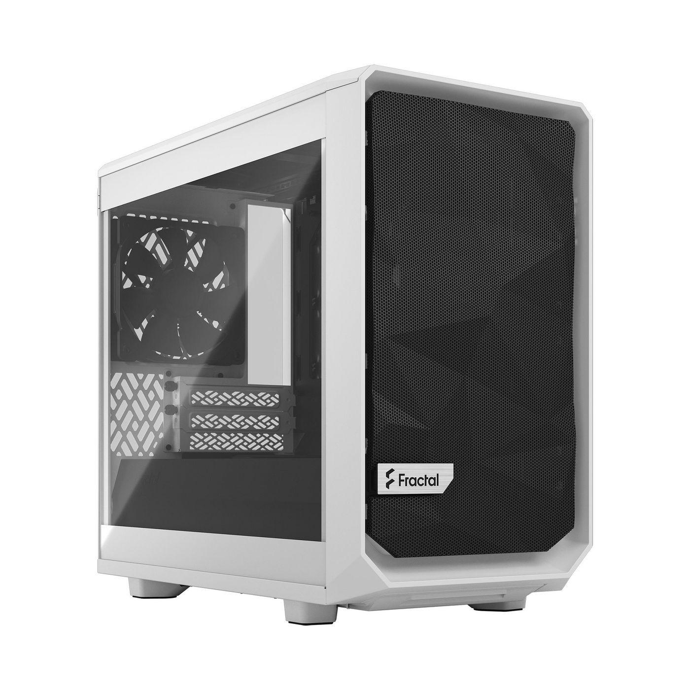 Fractal Design Meshify 2 Nano Bianco (CASE ITX Meshify Nano 2 Wht TG Clear)