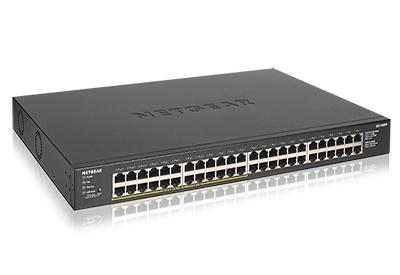 NETGEAR GS348PP Non gestito Gigabit Ethernet (10/100/1000) Supporto Power over Ethernet (PoE) Nero