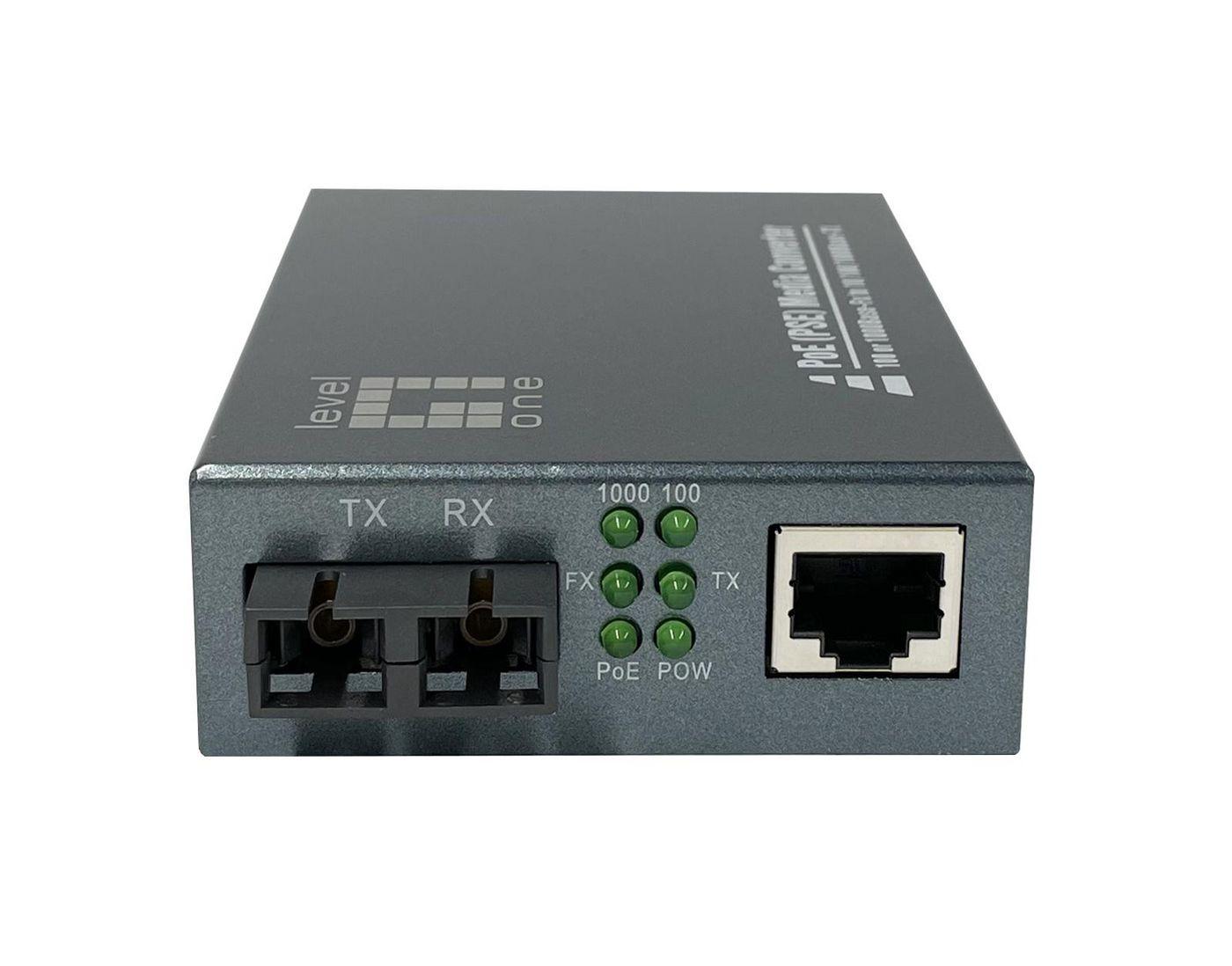 RJ45 a SC Gigabit Media