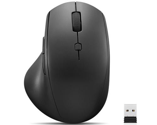 Lenovo 600 Wireless Media mouse Ufficio Mano destra RF Wireless Ottico 2400 DPI