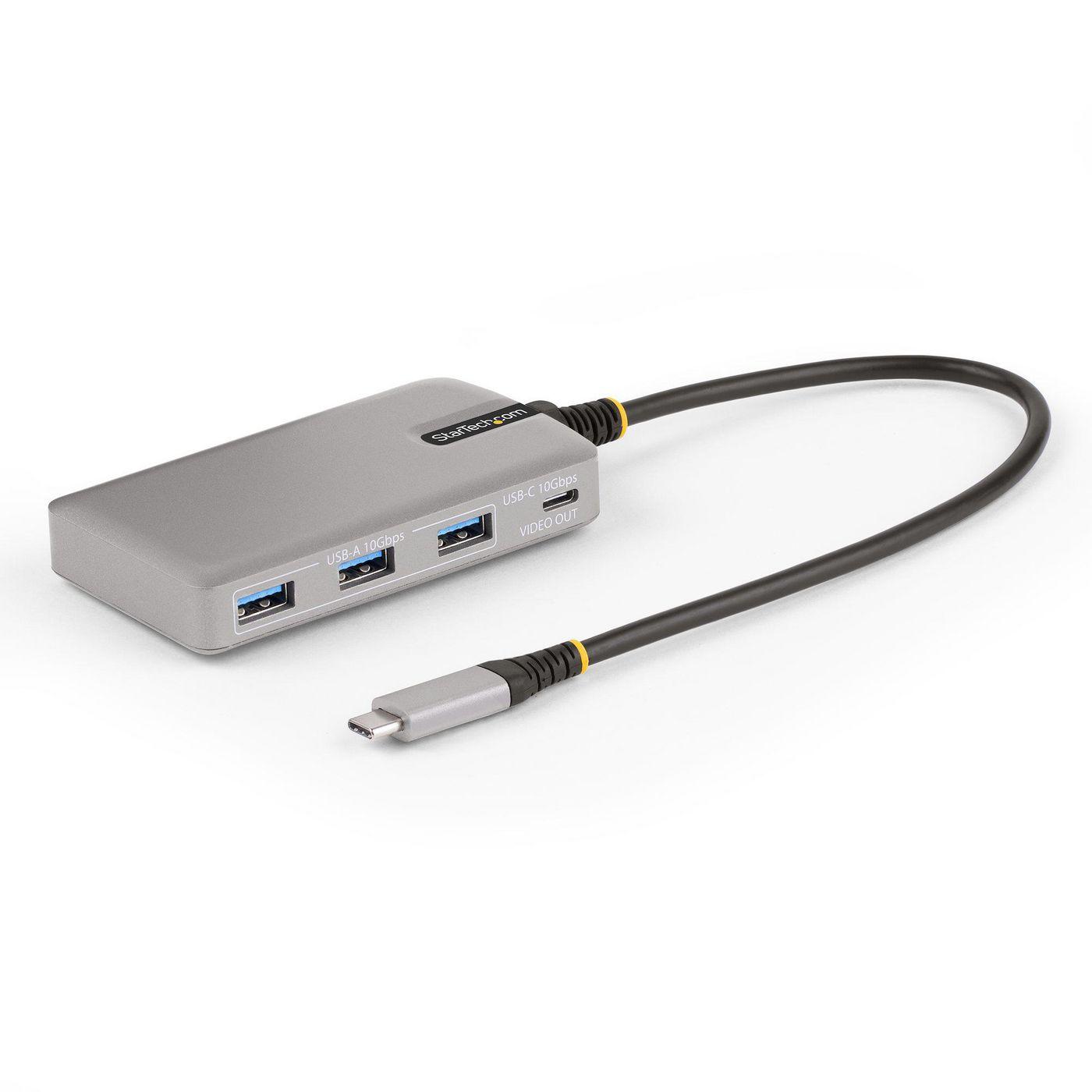 Hub USB-C a 4 porte con USB-C