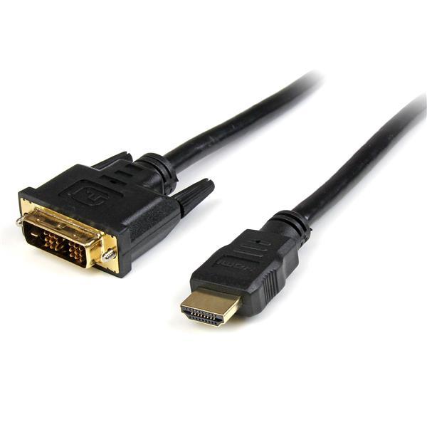 StarTech.com Cavo HDMI a DVI-D di 0,5 m - M/M (CAVO HDMI A DVI-D - DI 1.5 M - M/M)