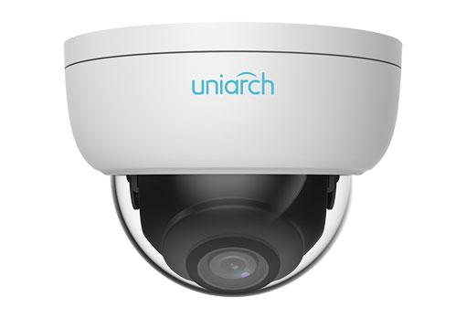 2MP Uniarch Minidome IPCamera Ottica 2.8mm Ultra265 Ik10