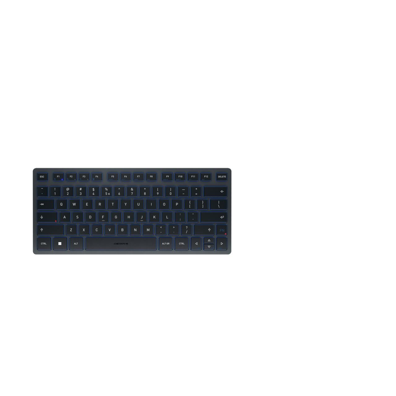 KW 7100 MINI BT - Keyboard - Wireless Bluetooth - Slate Blue