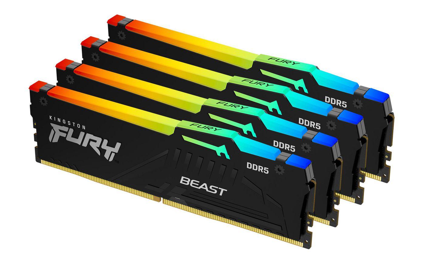 RAM Kingston D5 6000 64GB C40 FURY Bestia RGB K4