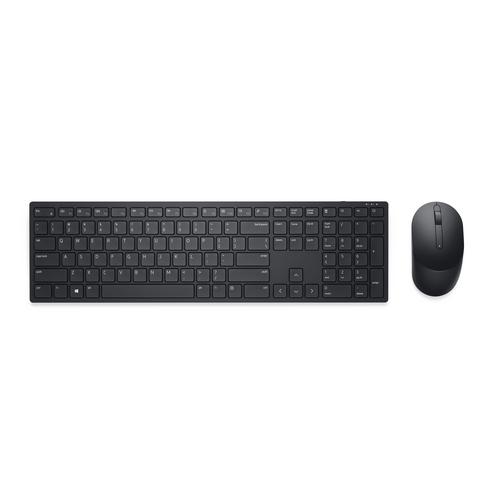 DELL KM5221W tastiera Mouse incluso Ufficio RF Wireless QWERTY US International Nero (PRO WRLS KEYBOARD MOUSE - US INTERNATIONA