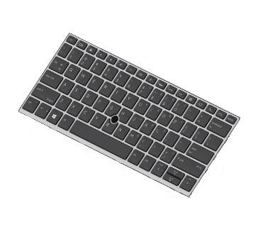 HP 830 G5/G6 Keyboard BL DE