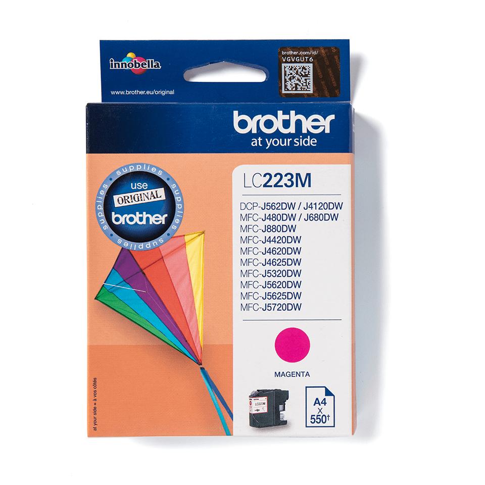 Brother LC-223M cartuccia d'inchiostro 1 pz Originale Magenta (Tinte Brother LC-223M Magenta)