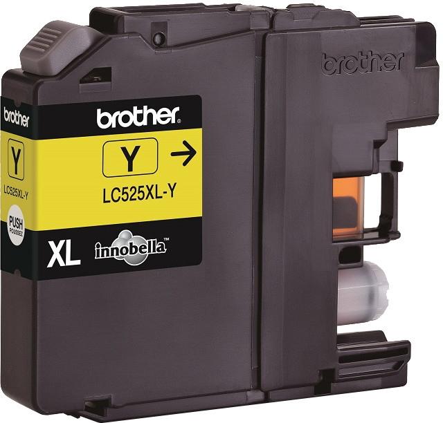 Brother LC525XL-Y cartuccia d'inchiostro Originale Resa extra elevata (super) Giallo