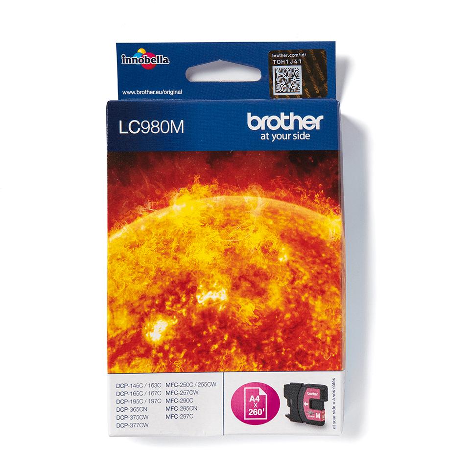 Brother LC-980M cartuccia d'inchiostro 1 pz Originale Magenta (LC980M MAGENTA INK CARTRIDGE)