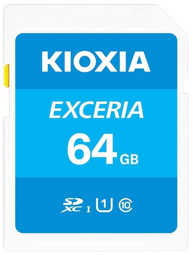 Kioxia Exceria 64 GB SDXC UHS-I Classe 10 (KIOXIA SD-Card Exceria 64GB)