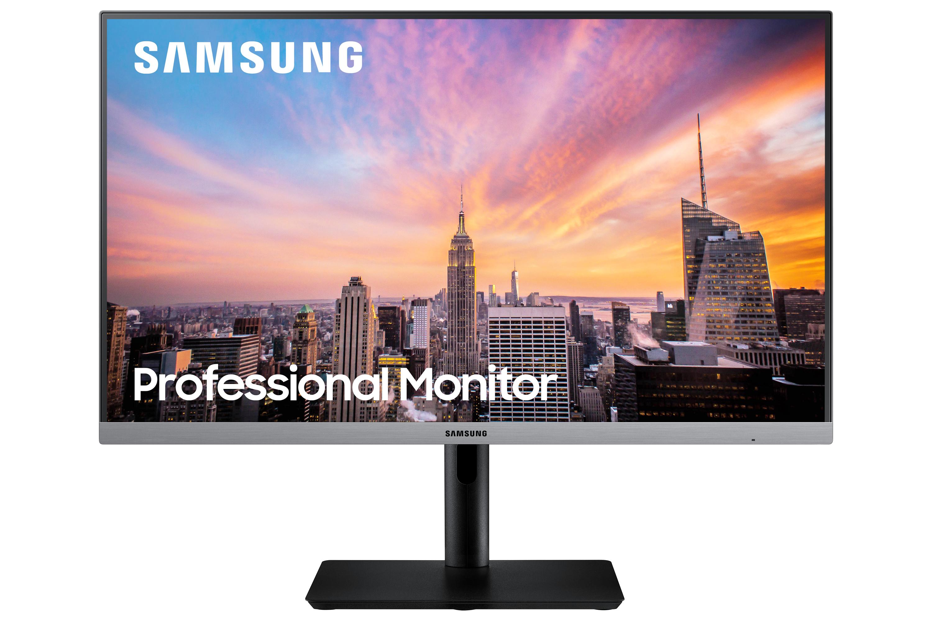 Samsung S24R650FDU Monitor PC 605 cm (23.8") 1920 x 1080 Pixel Full HD LED Blu Grigio