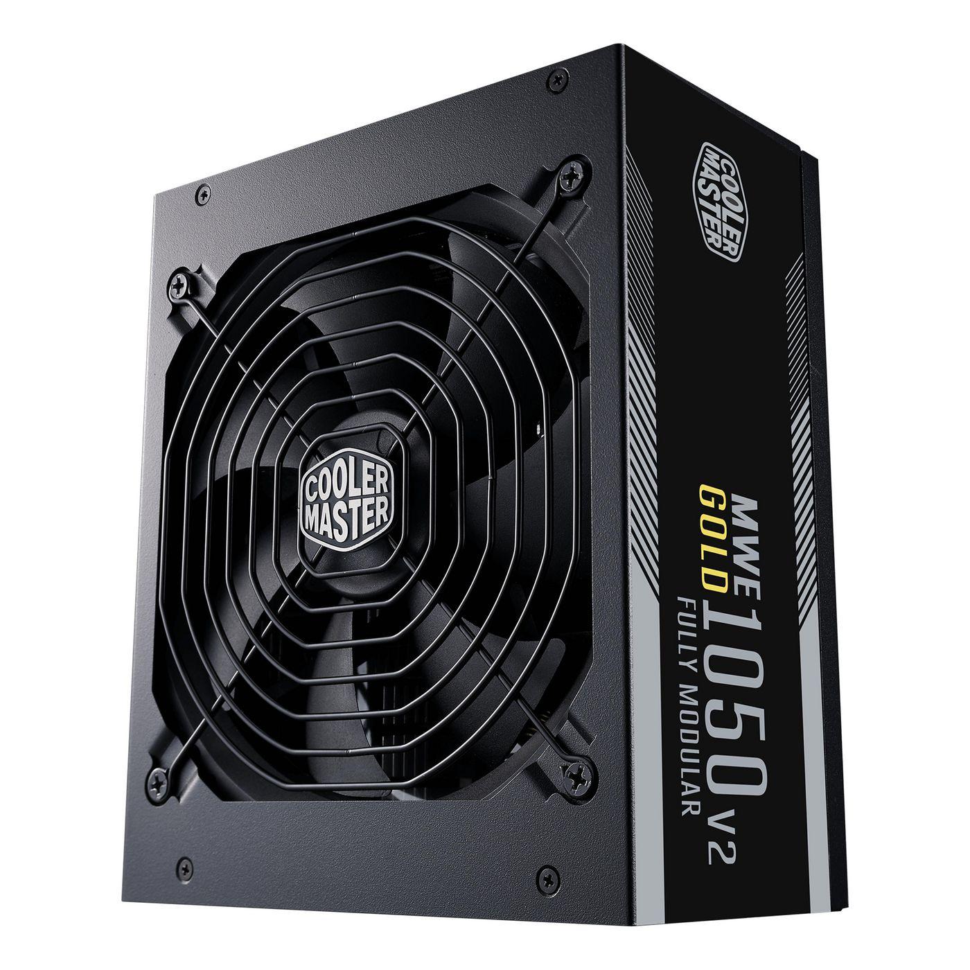 Cooler Master MWE Gold 1050 - V2 Full Modular alimentatore per computer 1050 W 24-pin ATX ATX Nero (Netzteil ATX 3.0 Coolermast