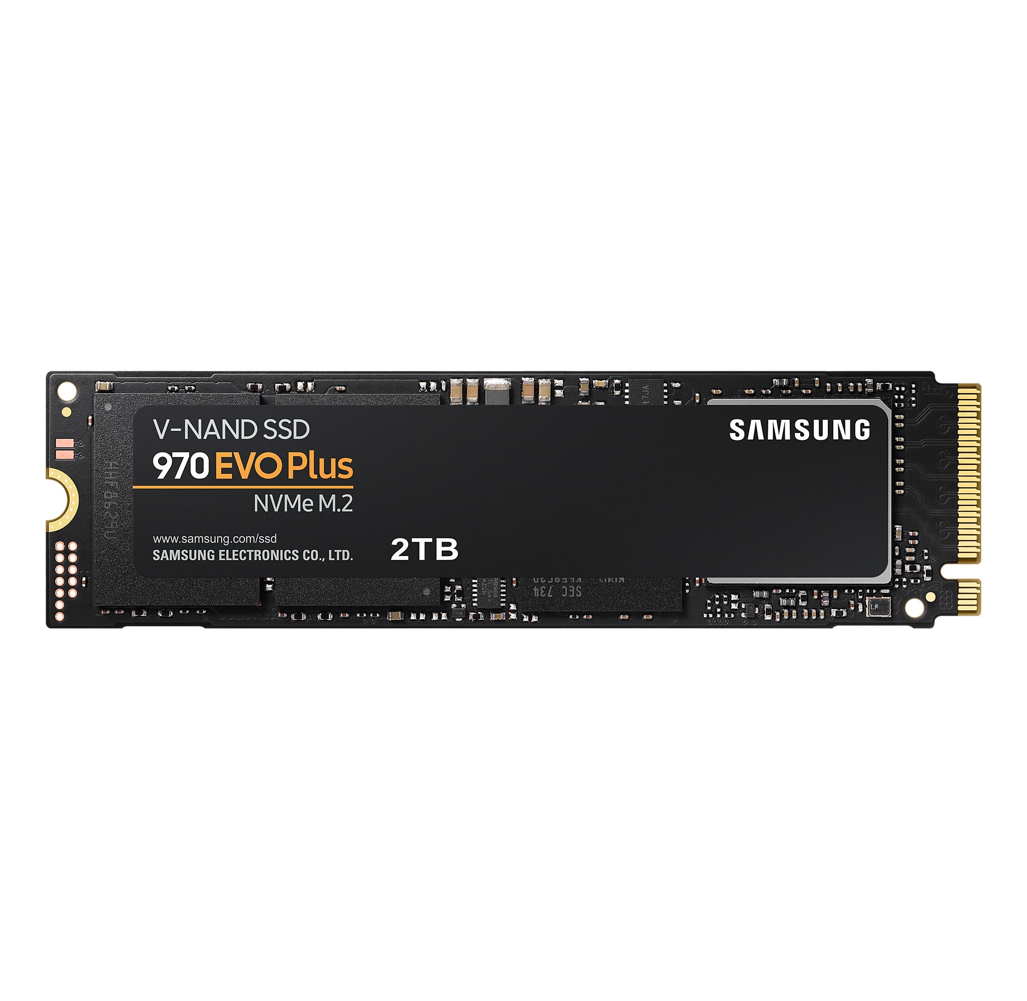 Samsung 2TB 970Evo/plus M.2 2280 Vnand PCIe NVMe