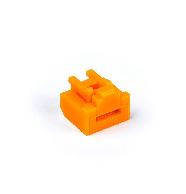 Blocco porta Rj-45 Arancione 12