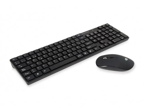 Conceptronic Orazio tastiera Mouse incluso RF Wireless QWERTY Spagnolo Nero