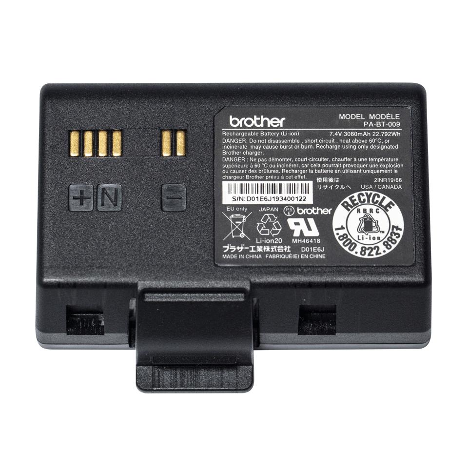 Brother PABT009 Batteria 1 pz (BATT PACK STD 3IN FOR RJ-LITE - SERIES)