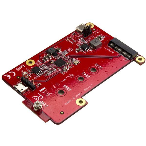 StarTech.com Convertitore USB a M.2 SATA per PI Raspberry e schede di Sviluppo (USB TO M.2 SATA SSD CONVERTER - FOR RASPBERRY P