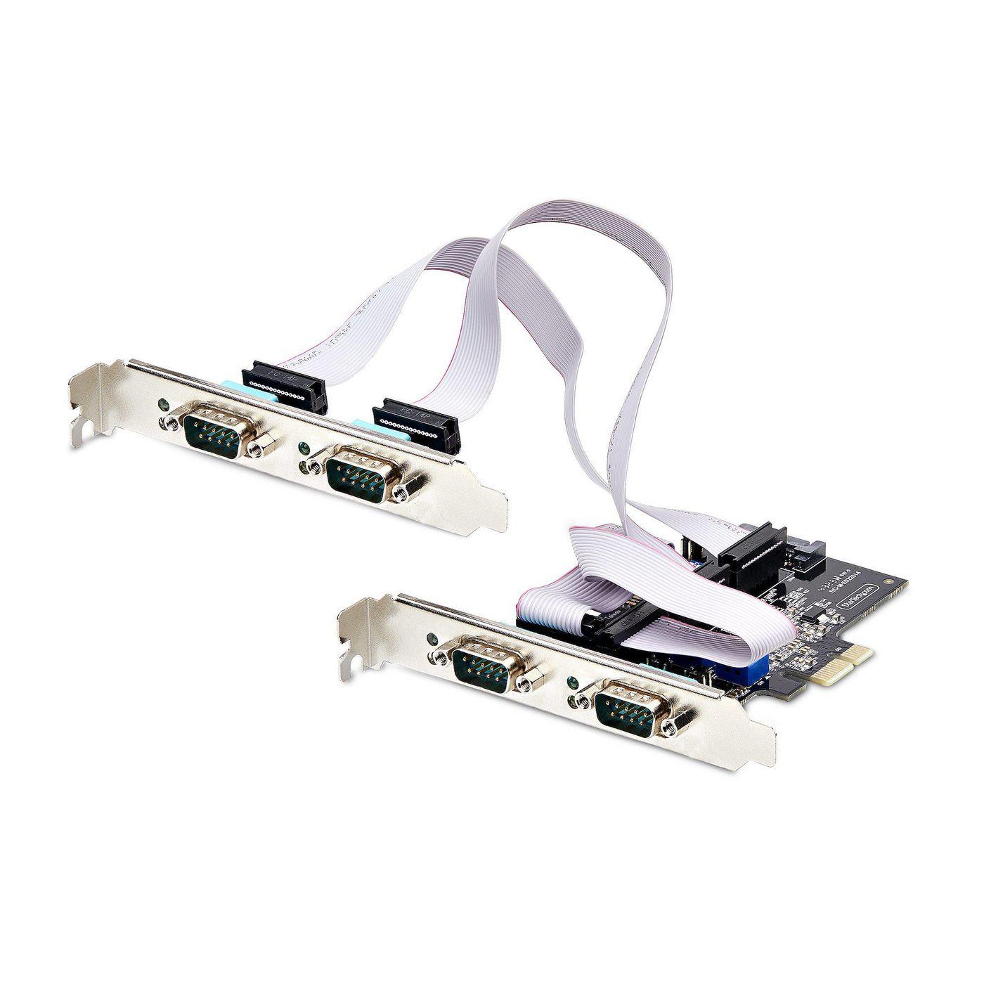 Scheda PCIe seriale a 4 porte,