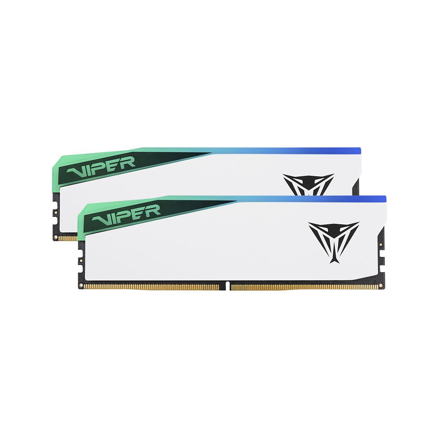 N--PATRIOT Viper Elite 5 RGB 48GB Kit DDR5-6200MHz CL42 Bianco