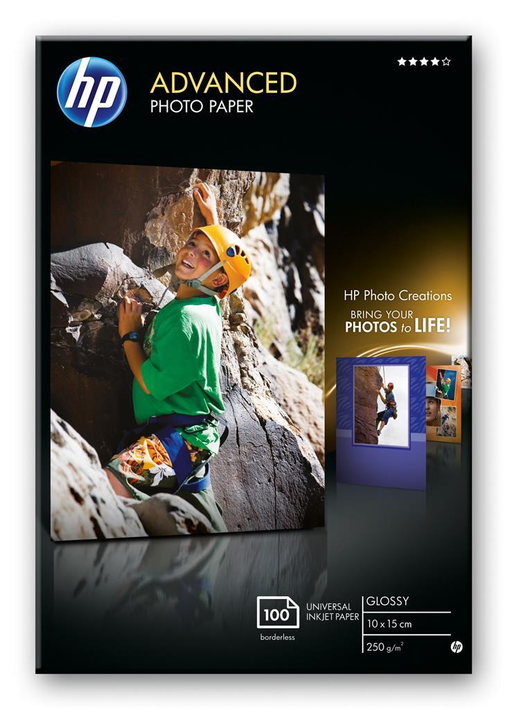 HP Glossy Paper 250g10x15100sh