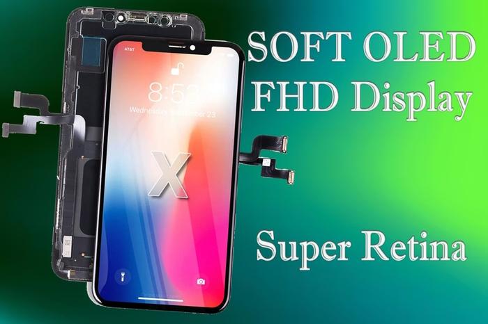 Lcd per iPhone X Oled Soft FHD Selezione A Alta Qualita