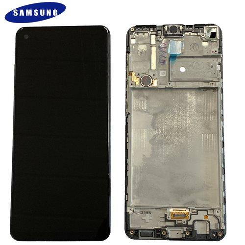 LCD Samsung A217F Galaxy A21s GH82-23089A GH82-22988A Nero