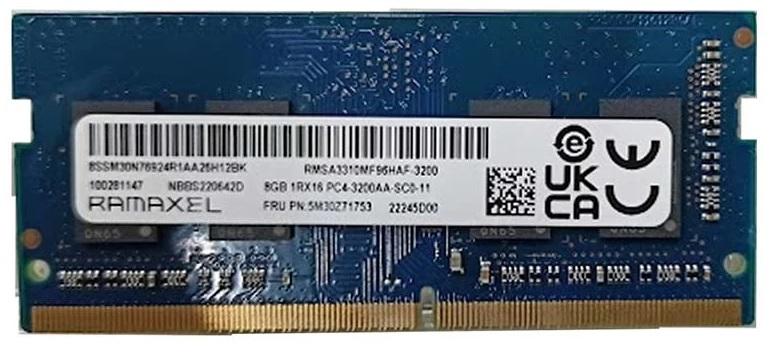 RAMAXEL RAM SO-DDR4 8GB PC4 3200MHZ RMSA3310MF96HAF-3200 OEM BULK