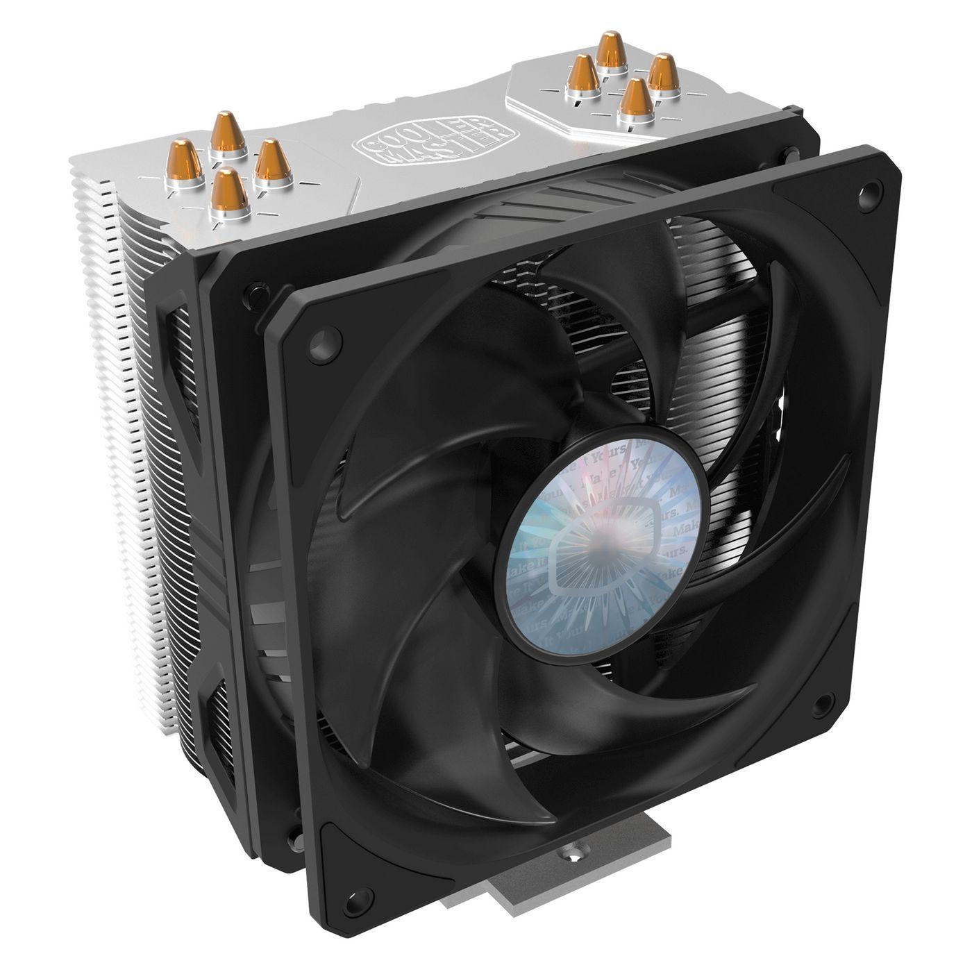 Cooler Master Hyper 212 EVO V2 Processore Refrigeratore 12 cm Nero, Argento 1 pz (Cooler Master HYPER 212 EVO V2 WITH LG)