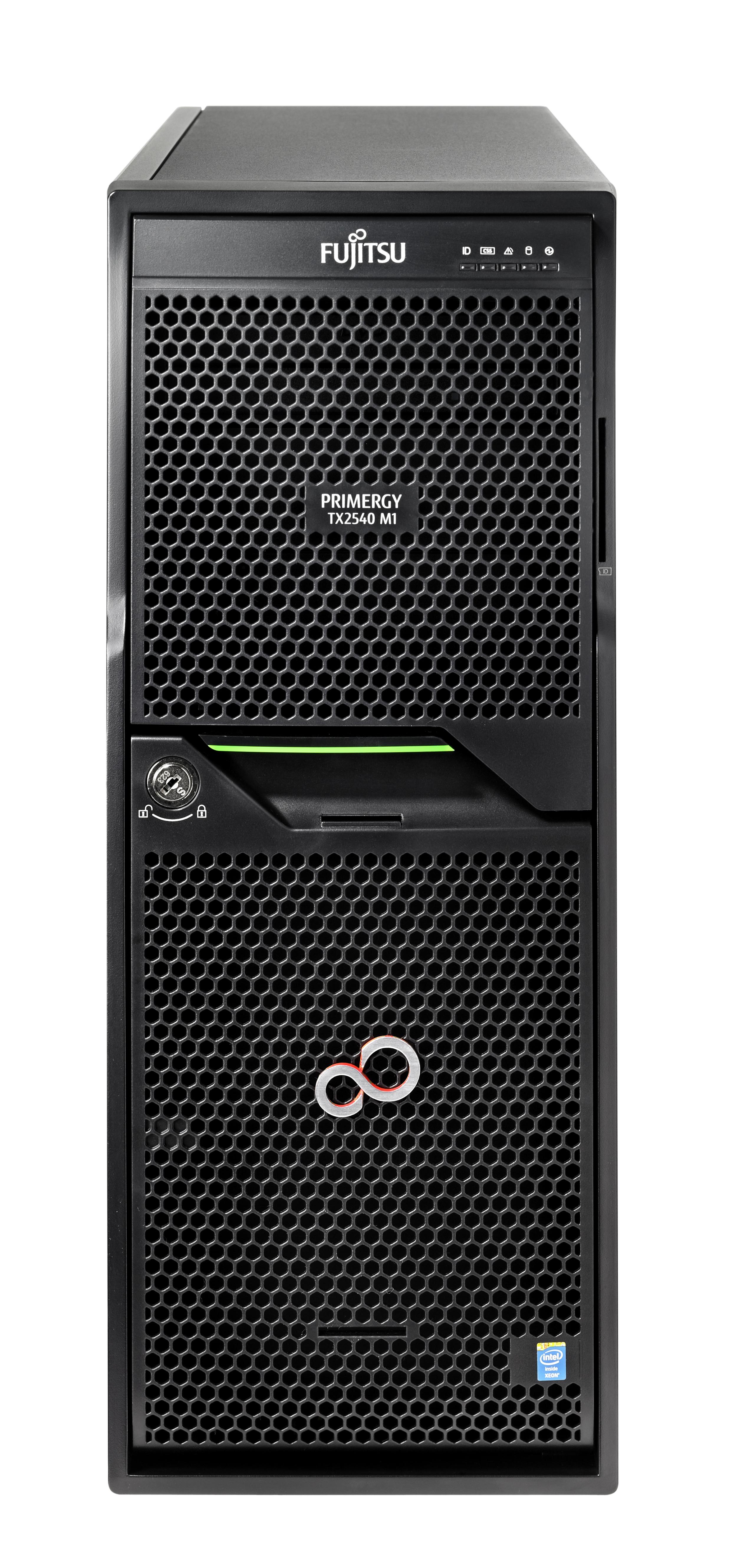 Fujitsu PRIMERGY TX2540 M1 IntelÂ® C602 Tower Nero