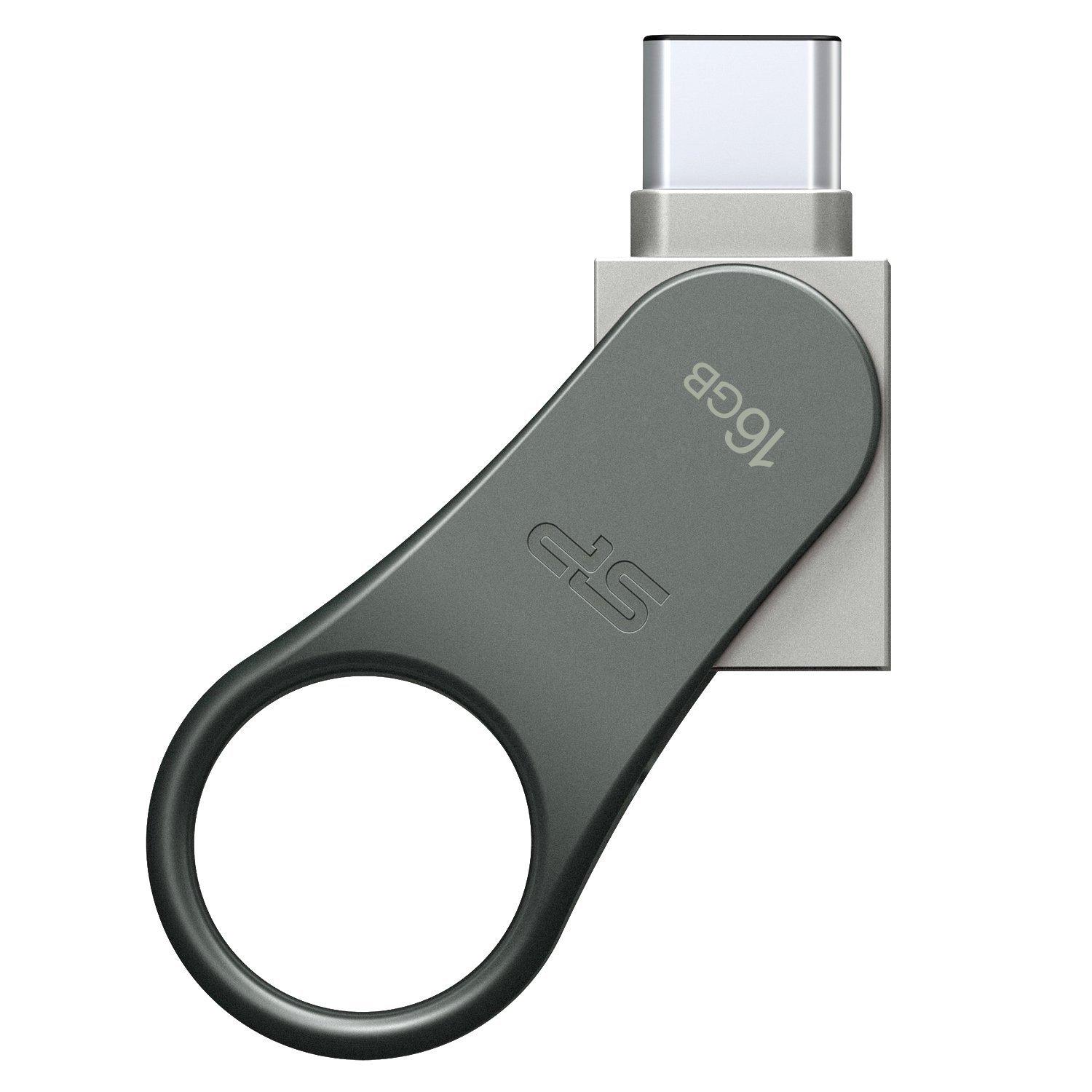 SILICON POWER PENDRIVE 16GB MOBILE C80 SILVER USB 3.0