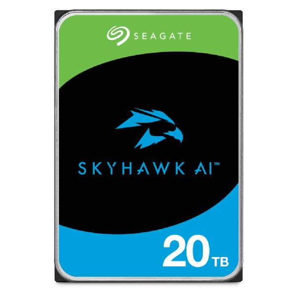 Seagate SkyHawk disco rigido interno 12 TB 7200 Giri/min 512 MB 3.5 Serial ATA III (SKYHAWK AI 12TB 5YRS WARRANTY - 3.5IN 6GB/S