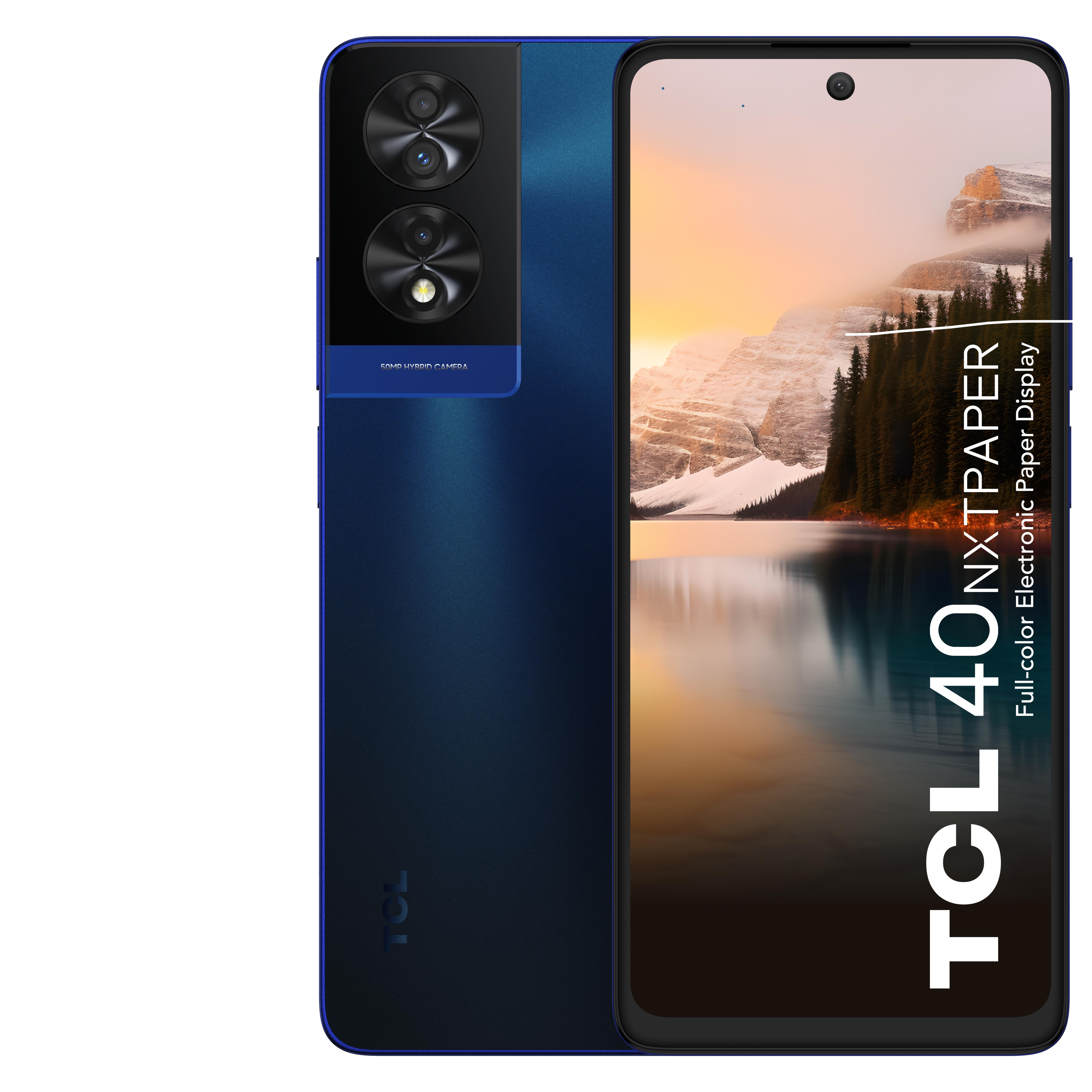 TCL 40 NXTPAPER 17,2 cm [6.78] Doppia SIM Android 13 4G USB tipo-C 8 GB 256 GB 5010 mAh Blu (TCL 40 NXTPAPER BLUE)